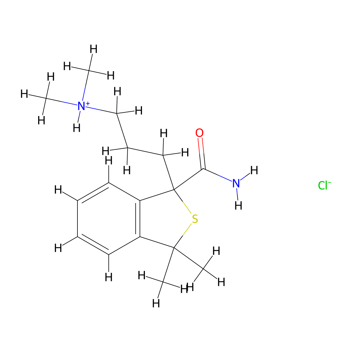 LU 5-040 hydrochloride molecular structure, CAS 26106-14-9