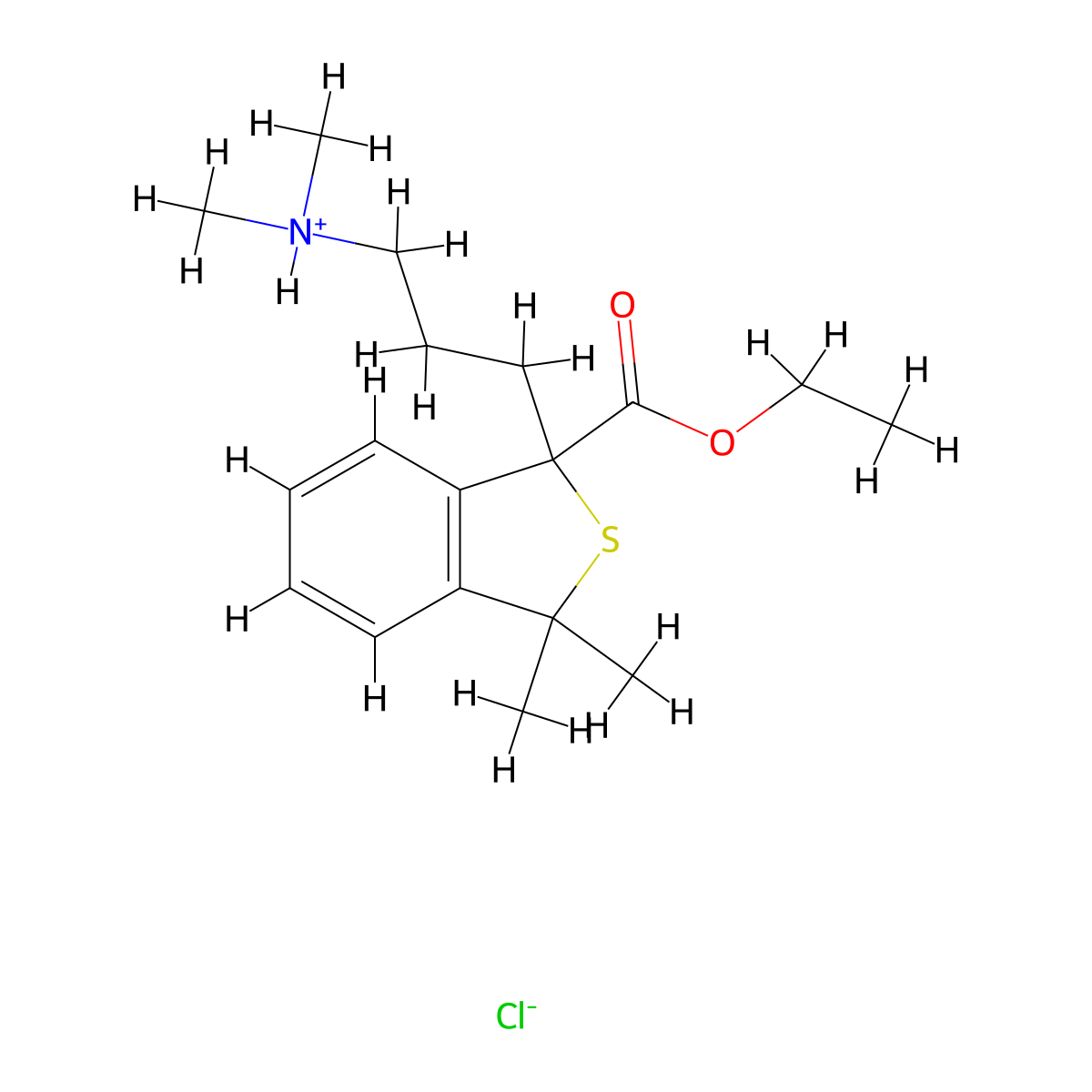 LU 5-042 hydrochloride molecular structure, CAS 26106-16-1