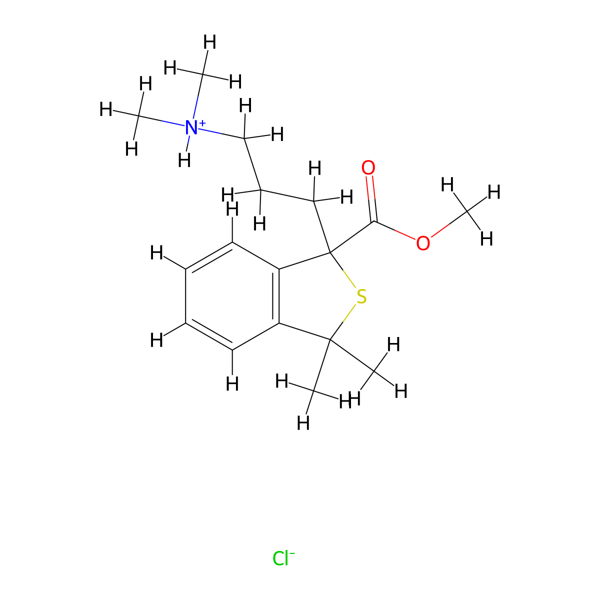 LU 5-046 hydrochloride molecular structure, CAS 26106-21-8