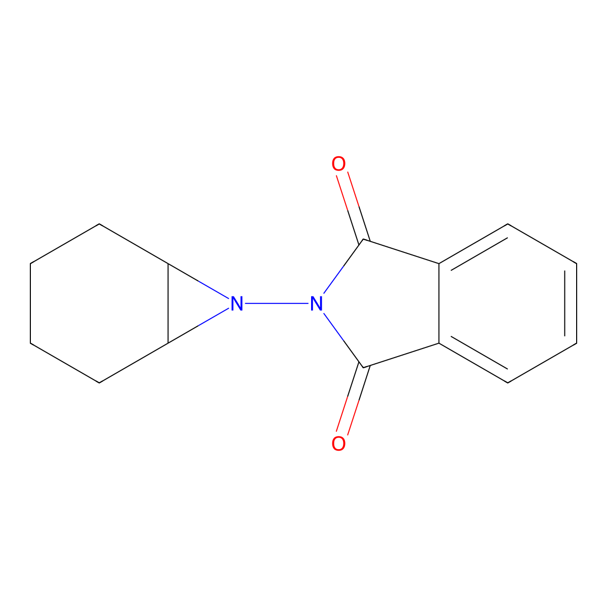 7-Phthalimido-7-azabicyclo[4.1.0]heptane molecular structure, CAS 26107-10-8