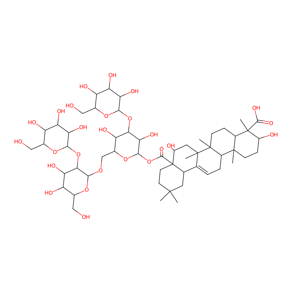 Segetoside K molecular structure, CAS 261160-05-8