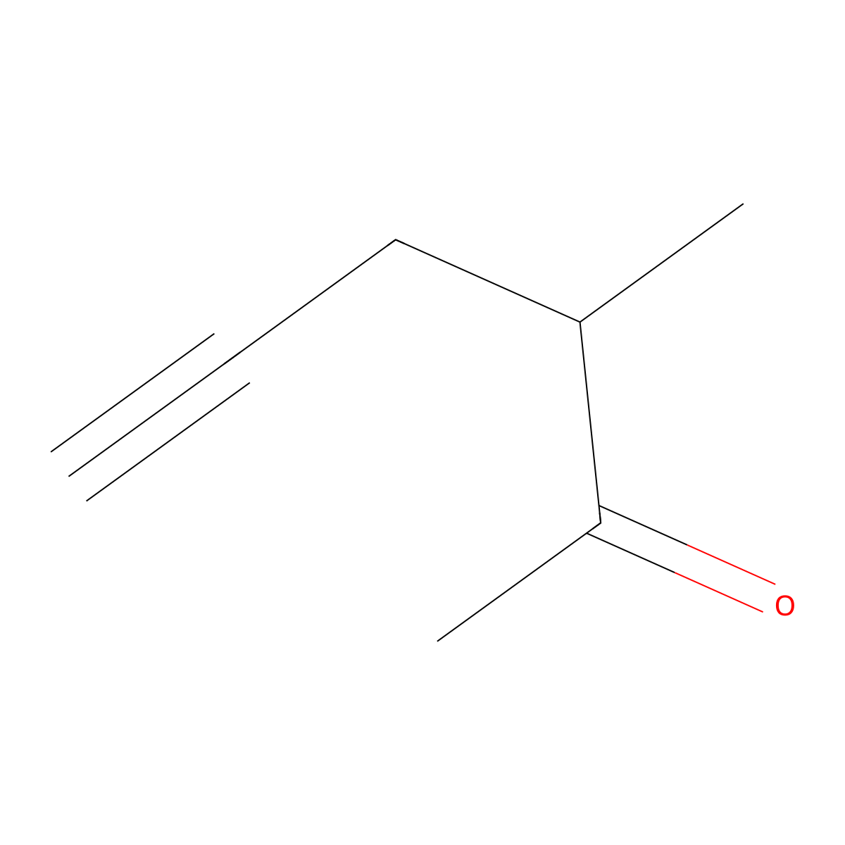 3-Methylhex-5-yn-2-one molecular structure, CAS 26118-43-4