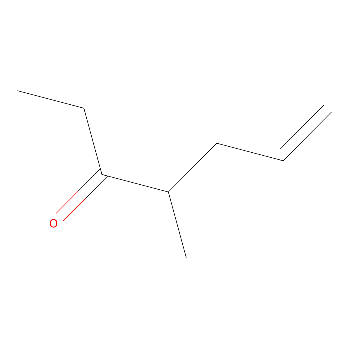 4-Methyl-6-hepten-3-one molecular structure, CAS 26118-97-8