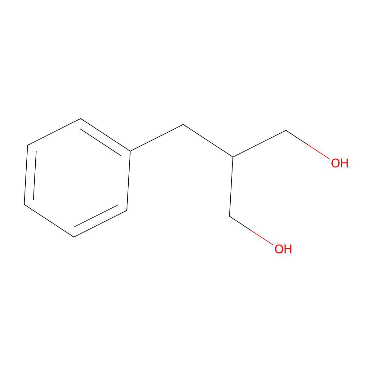 2-Benzylpropane-1,3-diol molecular structure, CAS 2612-30-8