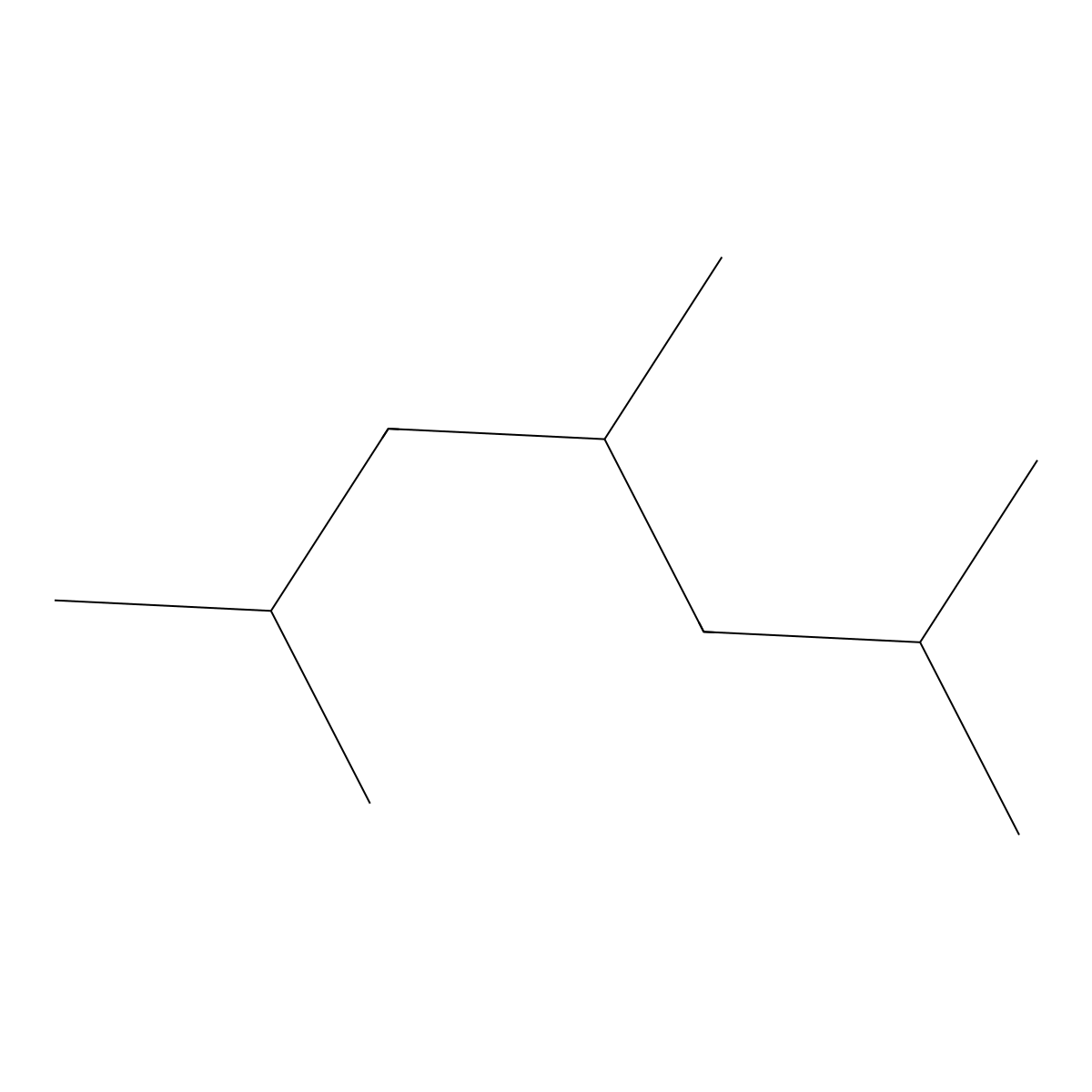 2,4,6-Trimethylheptane molecular structure, CAS 2613-61-8