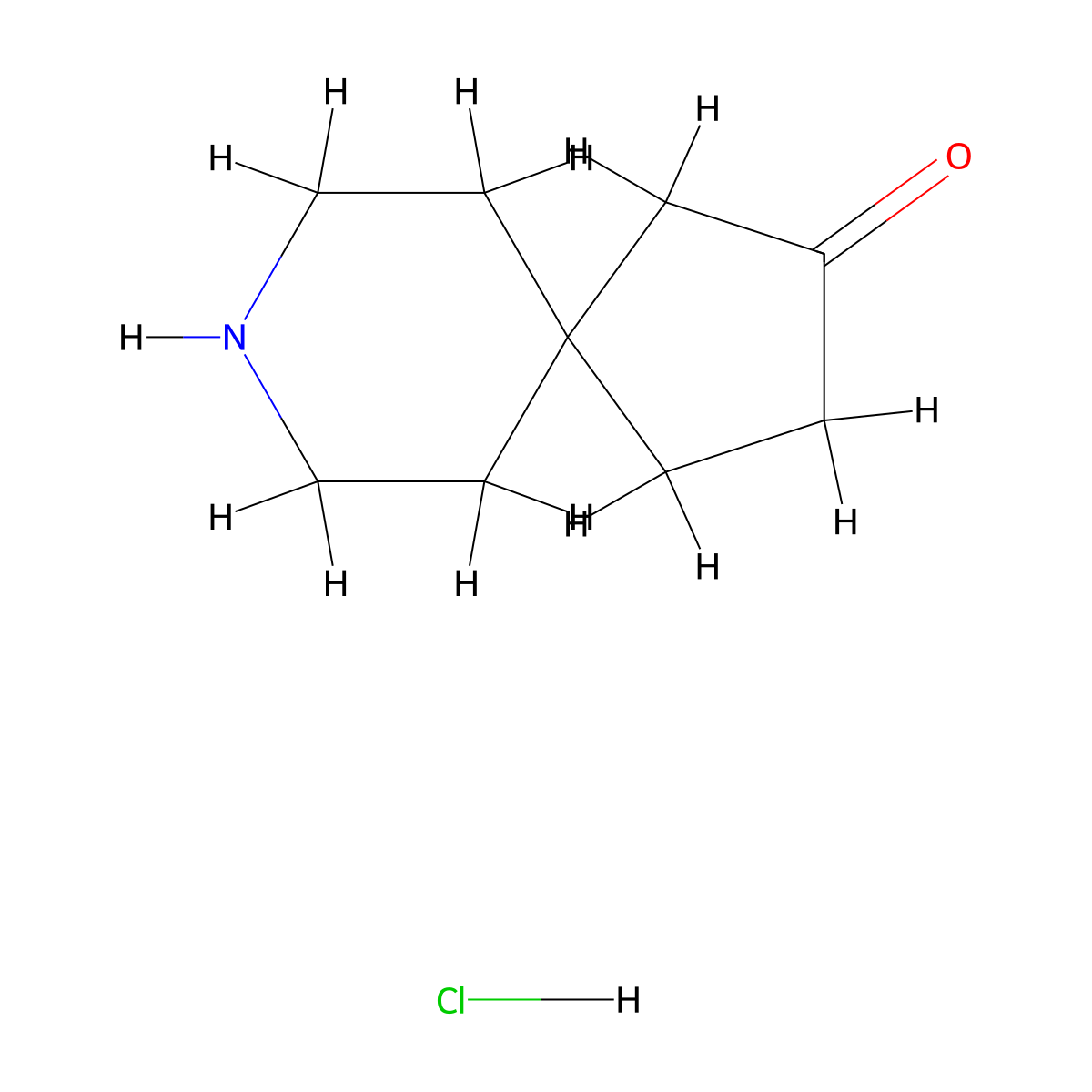 8-Azaspiro[4.5]decan-2-one hydrochloride molecular structure, CAS 2613384-09-9