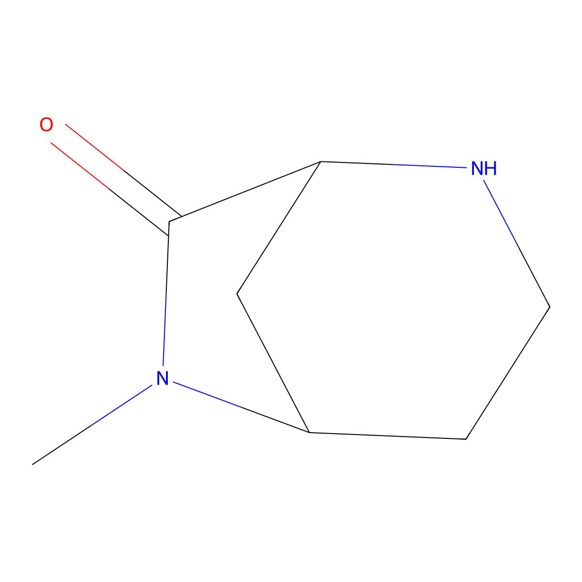 6-Methyl-2,6-diazabicyclo[3.2.1]octan-7-one molecular structure, CAS 2613384-42-0