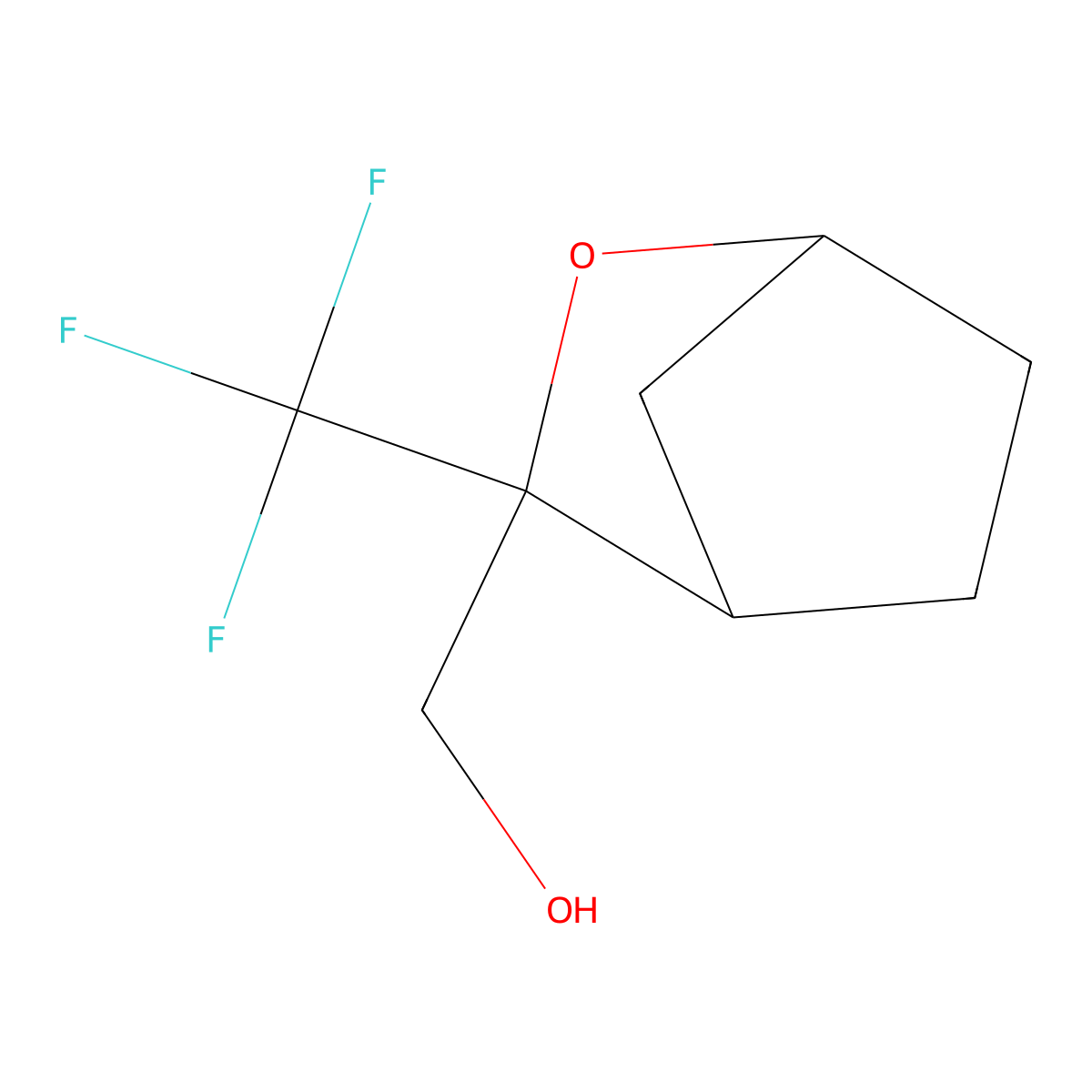 [3-(Trifluoromethyl)-2-oxabicyclo[2.2.1]heptan-3-yl]methanol molecular structure, CAS 2613384-60-2