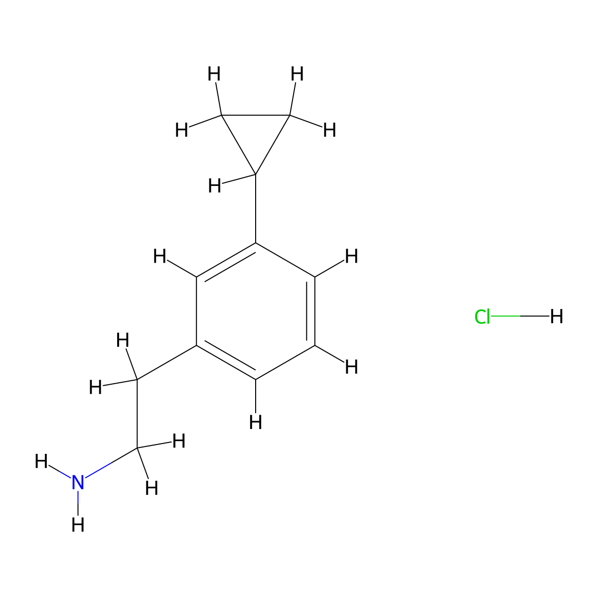 2-(3-Cyclopropylphenyl)ethan-1-amine hydrochloride molecular structure, CAS 2613385-18-3