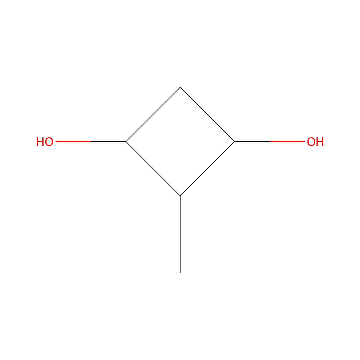2-methylcyclobutane-1,3-diol,Mixtureofdiastereomers molecular structure, CAS 2613388-71-7