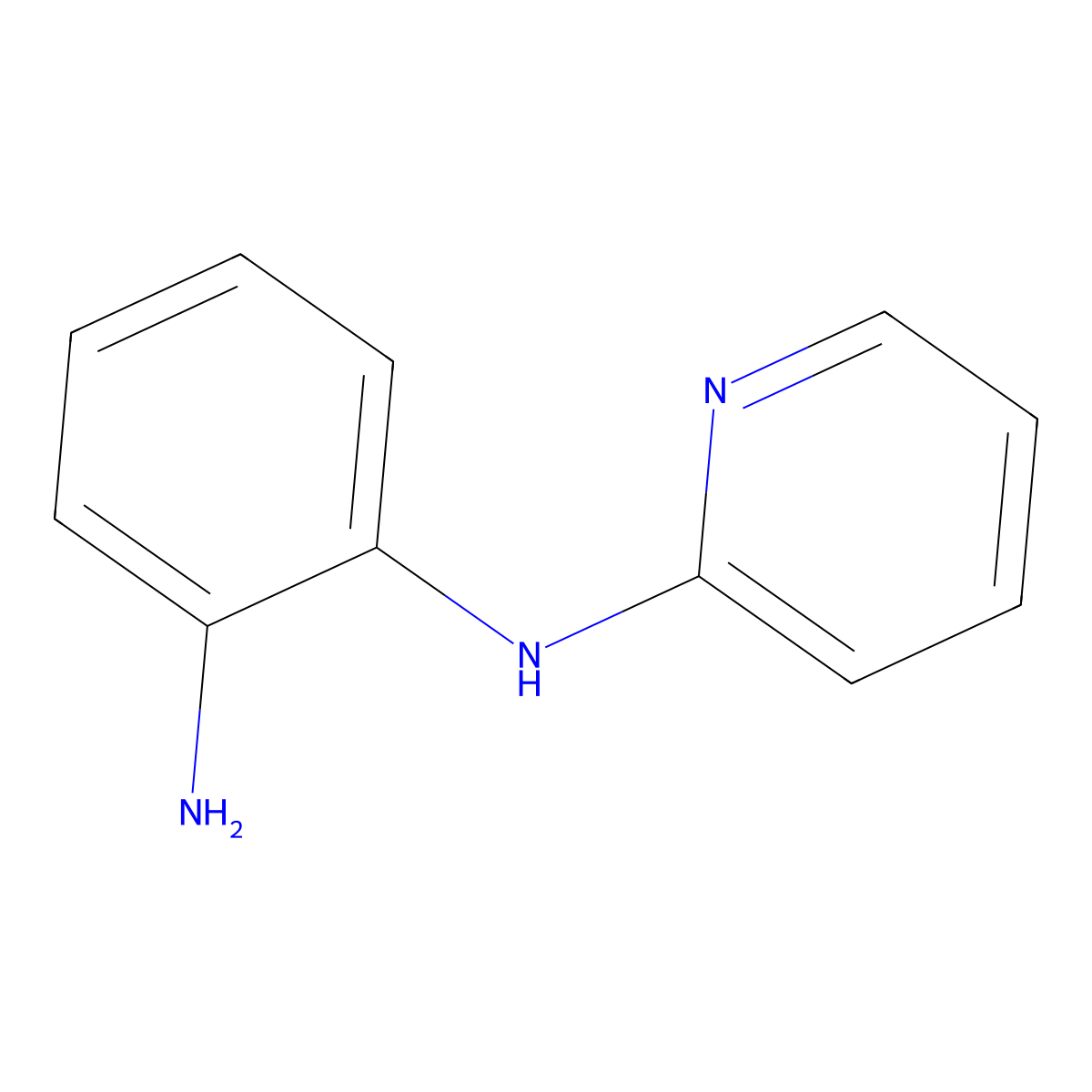 N1-(pyridin-2-yl)benzene-1,2-diamine molecular structure, CAS 26148-38-9