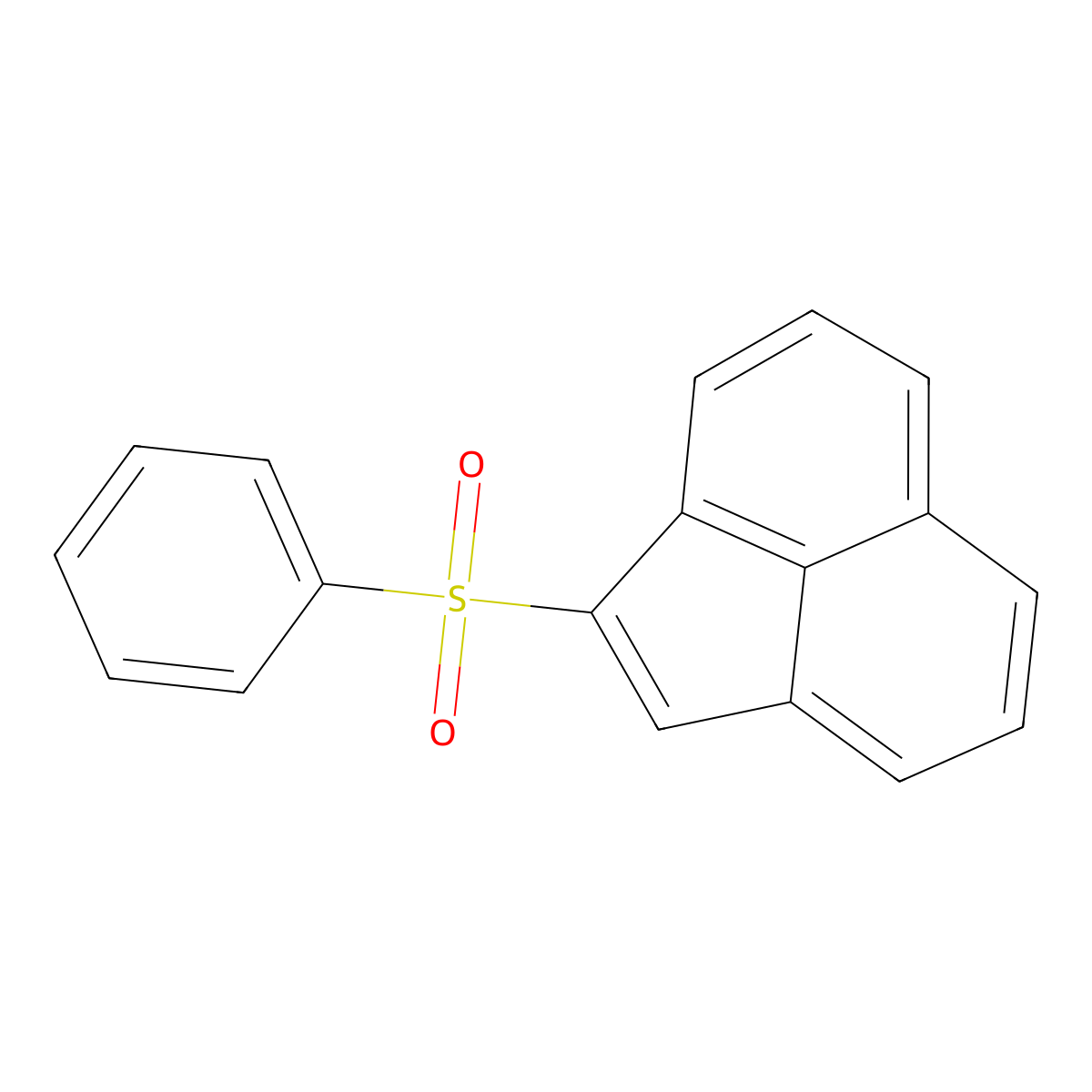 1-(Phenylsulfonyl)acenaphthylene molecular structure, CAS 26159-62-6