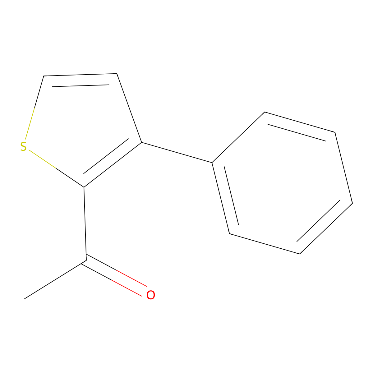 1-(3-Phenylthiophen-2-yl)ethanone molecular structure, CAS 26170-92-3