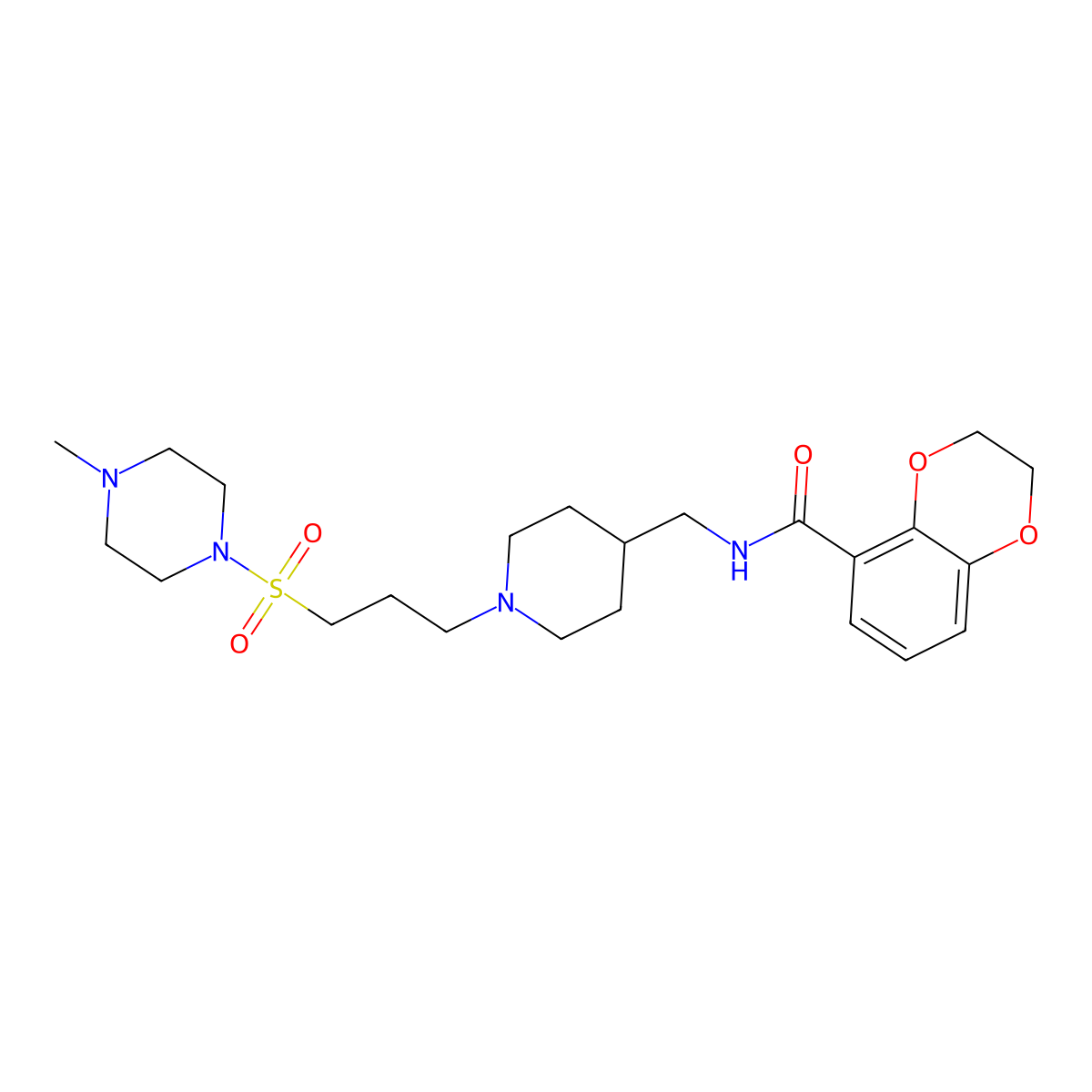 5-HT4 antagonist 1 molecular structure, CAS 261766-73-8