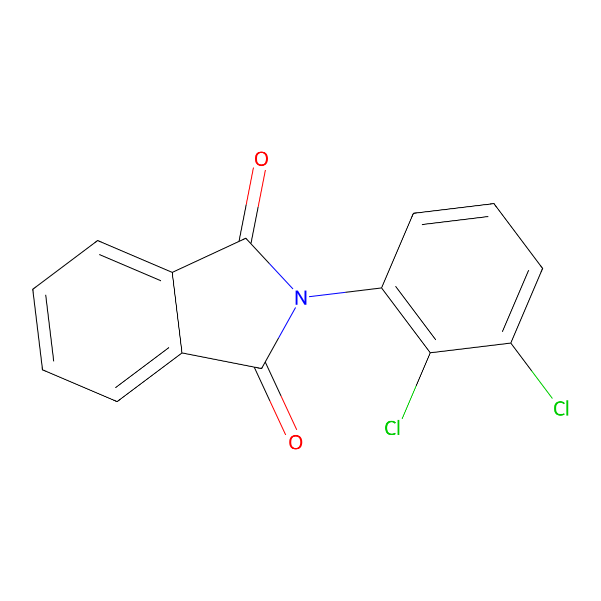 2-(2,3-Dichlorophenyl)-1H-isoindole-1,3(2H)-dione molecular structure, CAS 26180-00-7