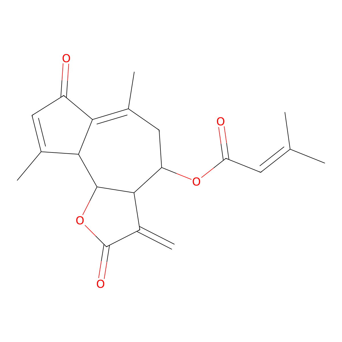 Artemisiane E molecular structure, CAS 2618700-77-7
