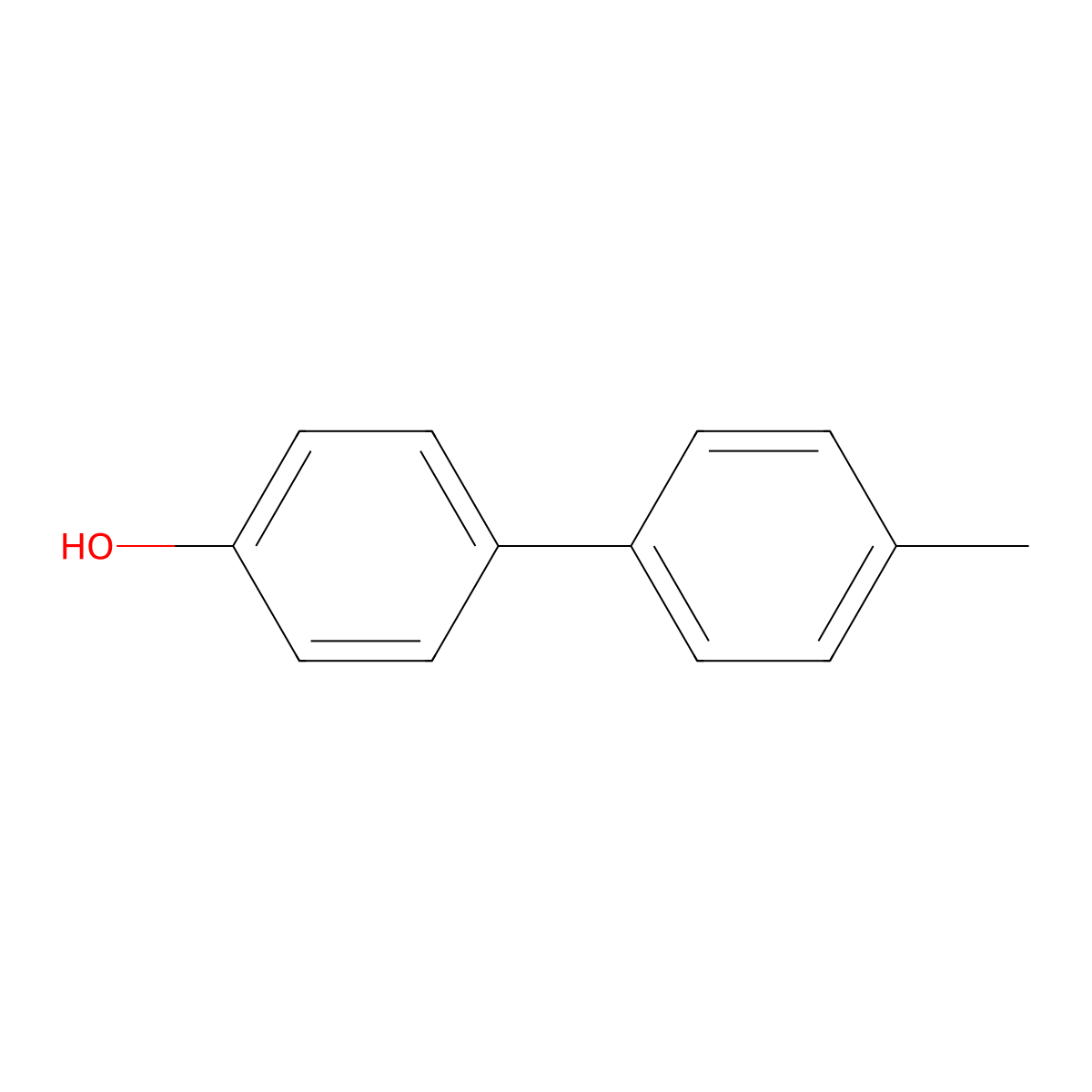4-(4-Methylphenyl)phenol molecular structure, CAS 26191-64-0