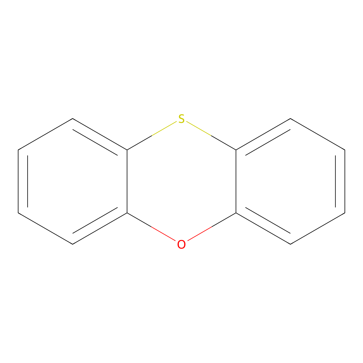 Phenoxathiin molecular structure, CAS 262-20-4