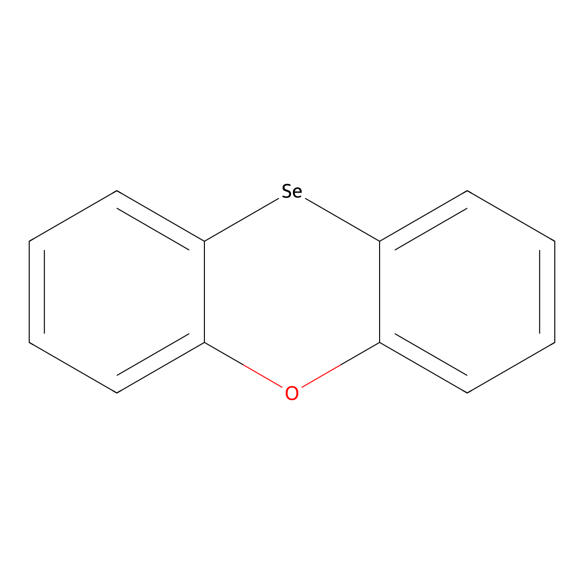 Phenoxaselenin molecular structure, CAS 262-22-6