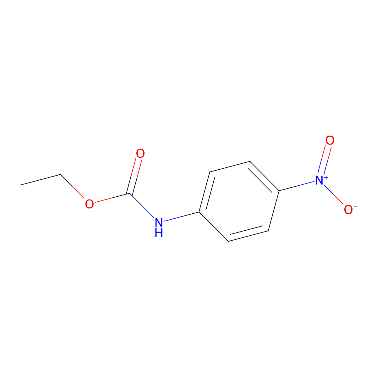 p-Nitrophenylurethane molecular structure, CAS 2621-73-0