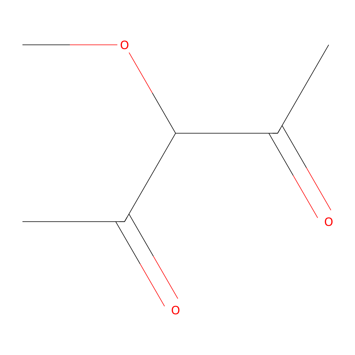 3-Methoxypentane-2,4-dione molecular structure, CAS 26213-42-3