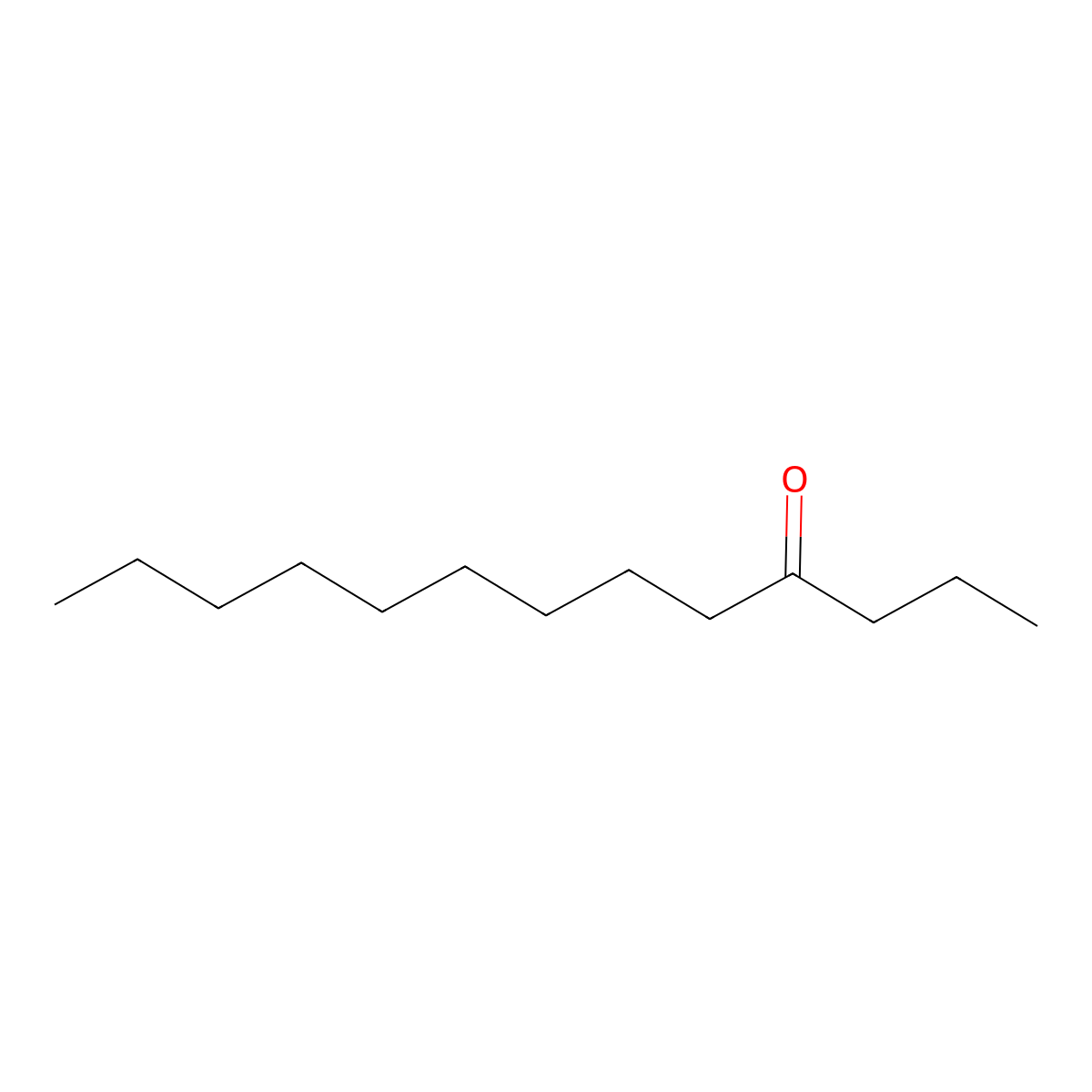 4-Tridecanone molecular structure, CAS 26215-90-7