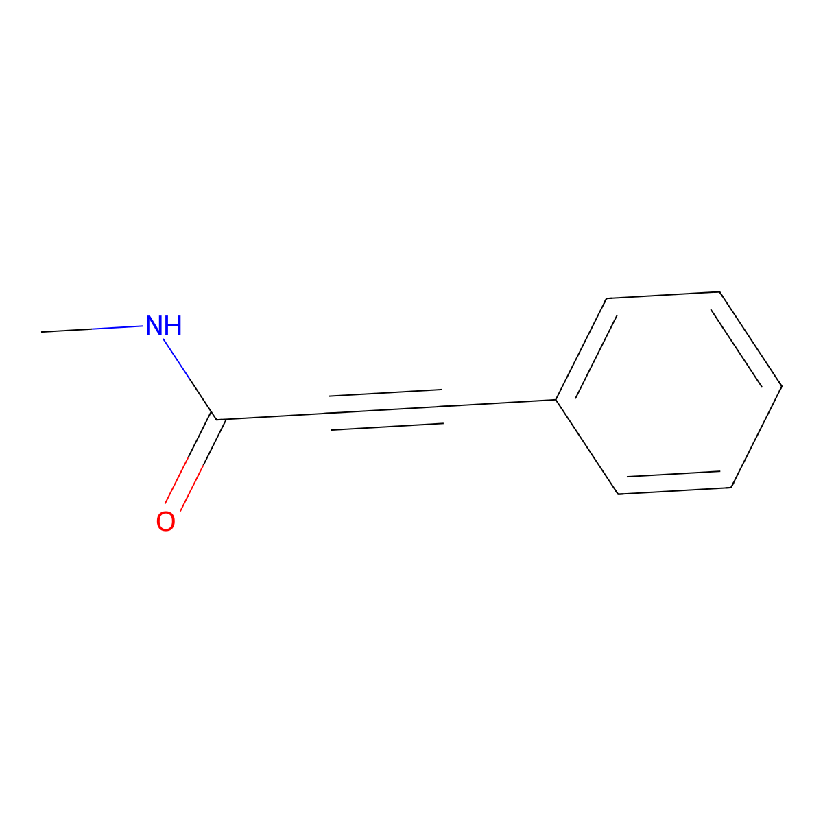 N-Methyl-3-phenylprop-2-ynamide molecular structure, CAS 26218-49-5