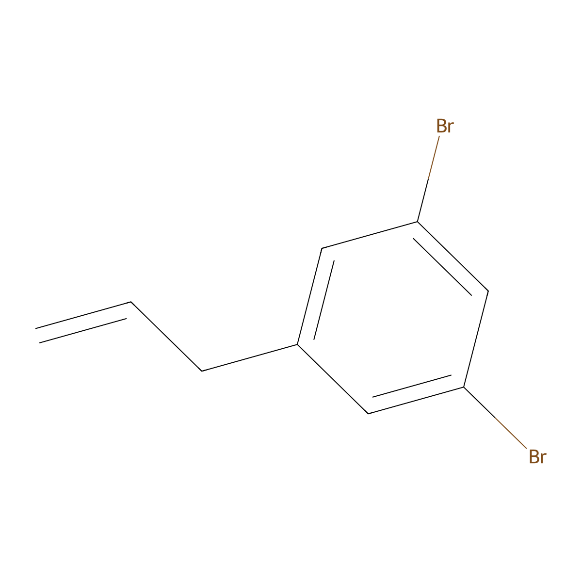 1-Allyl-3,5-dibromobenzene molecular structure, CAS 262300-30-1
