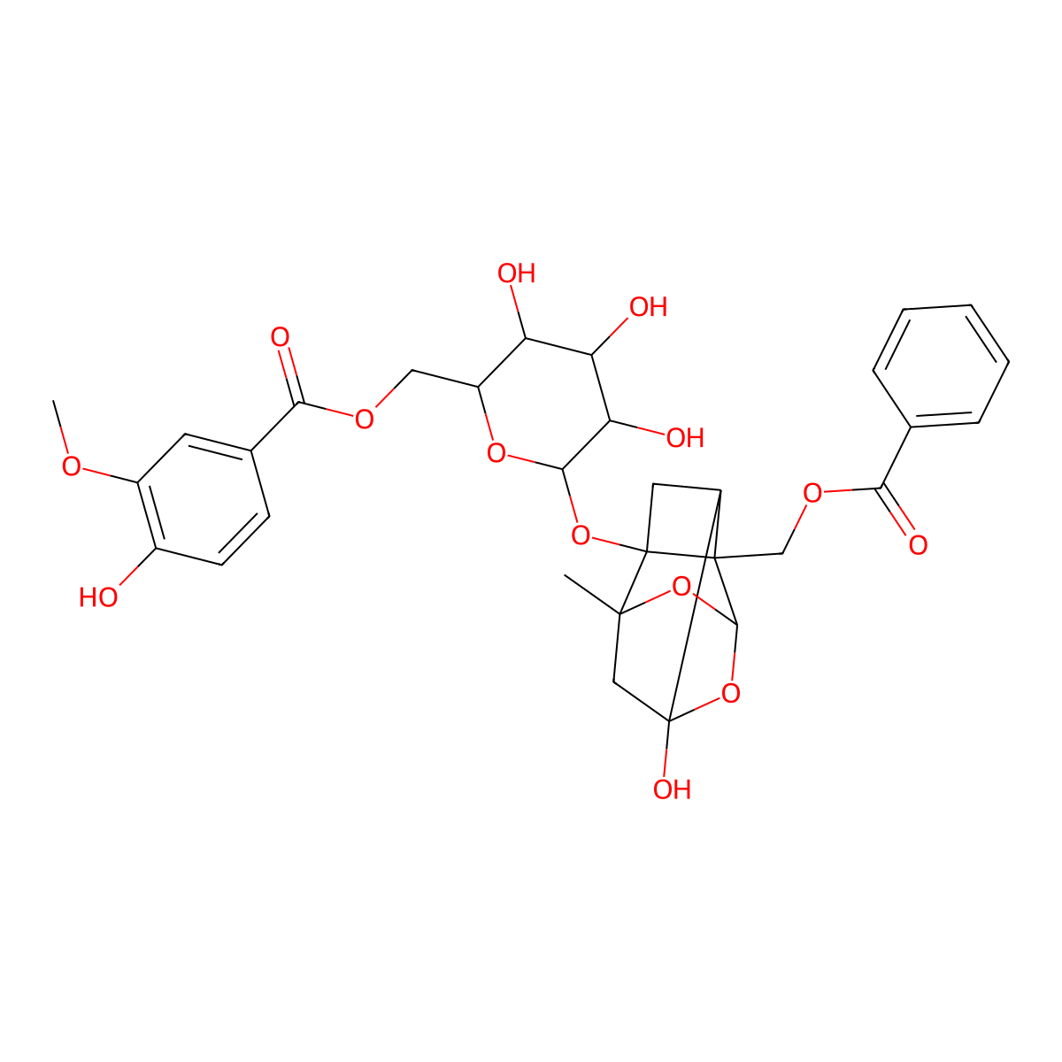 Mudanpioside J molecular structure, CAS 262350-52-7