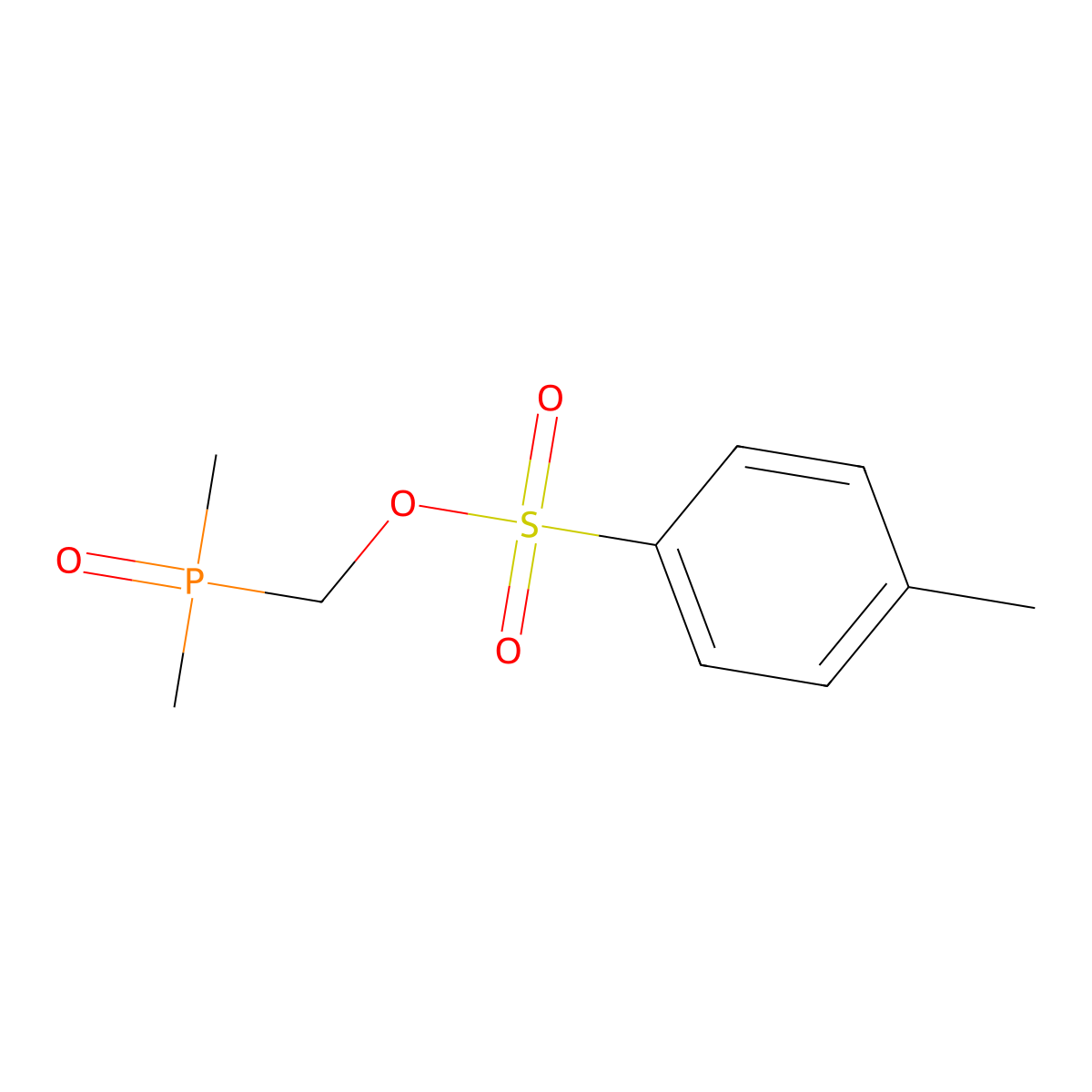 (Dimethylphosphoryl)methyl 4-methylbenzenesulfonate molecular structure, CAS 262351-82-6