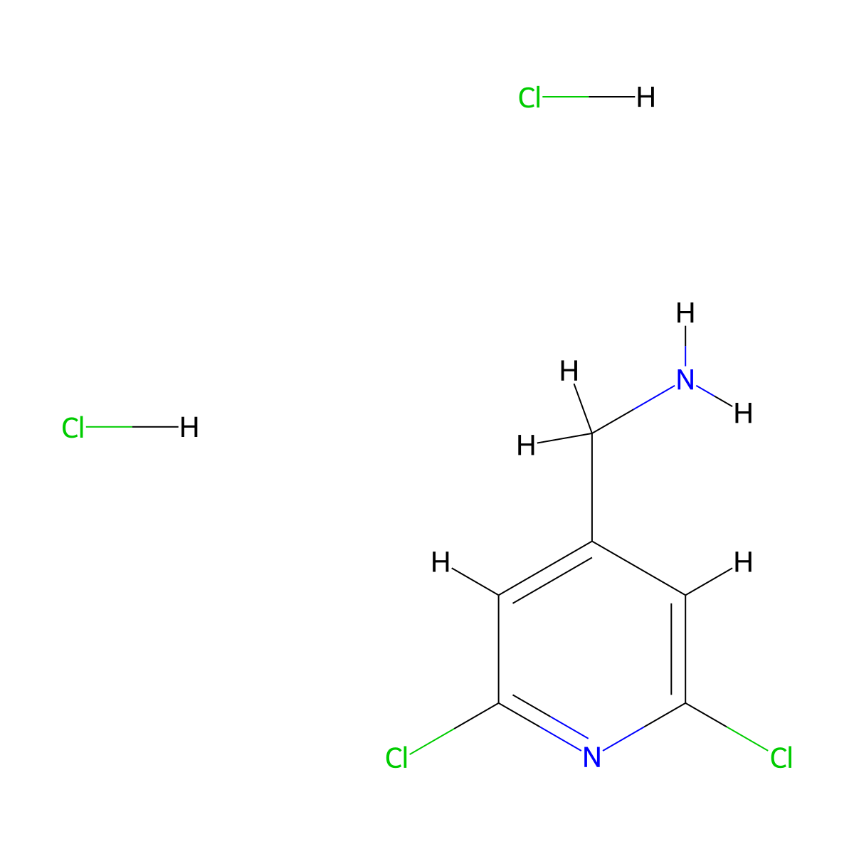 1-(2,6-Dichloropyridin-4-yl)methanamine dihydrochloride molecular structure, CAS 2624122-83-2