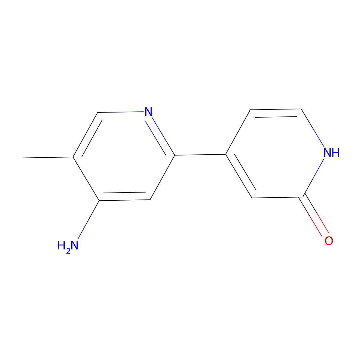 4-Amino-5-methyl-[2,4'-bipyridin]-2'-ol molecular structure, CAS 2624123-13-1