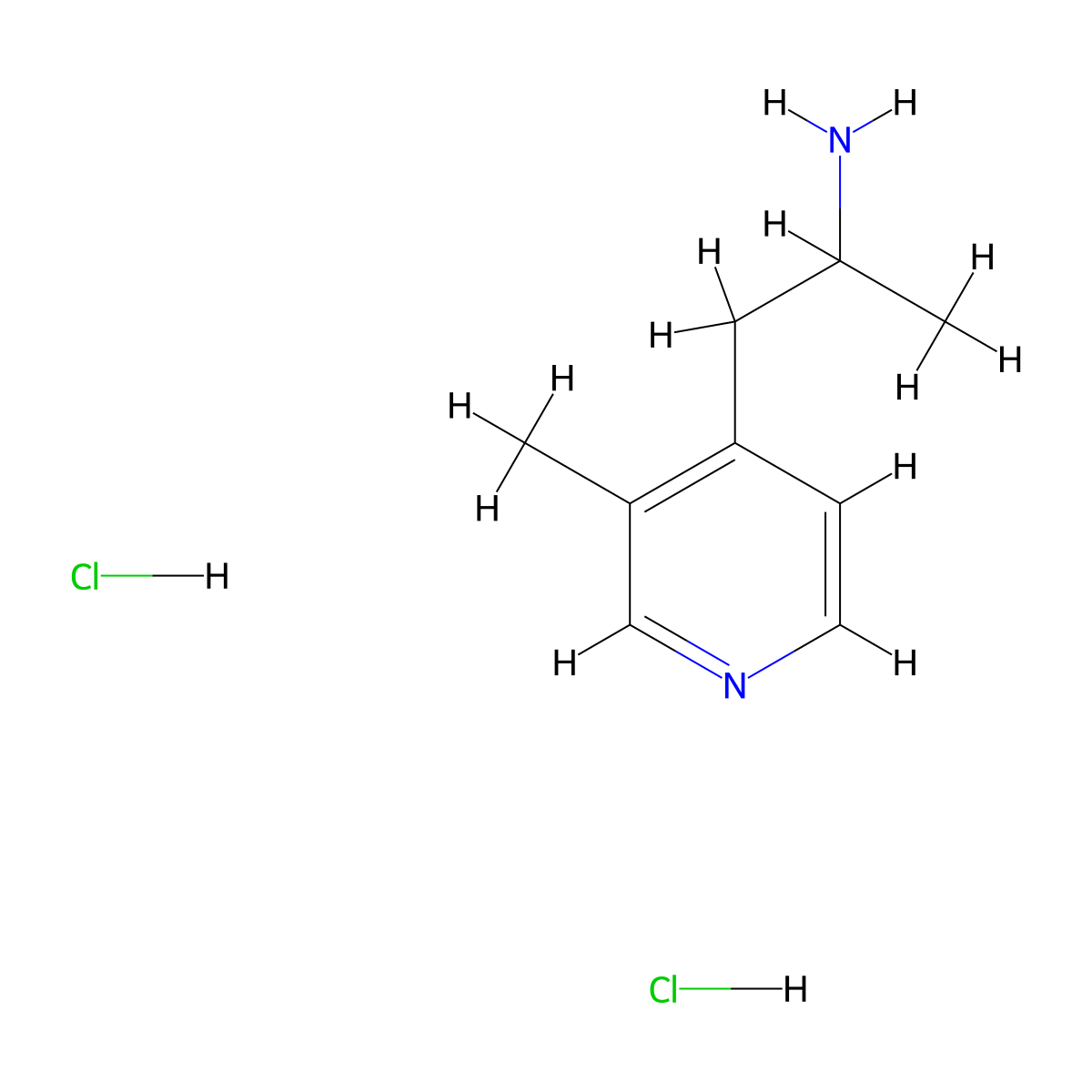 1-(3-Methylpyridin-4-yl)propan-2-amine dihydrochloride molecular structure, CAS 2624135-13-1