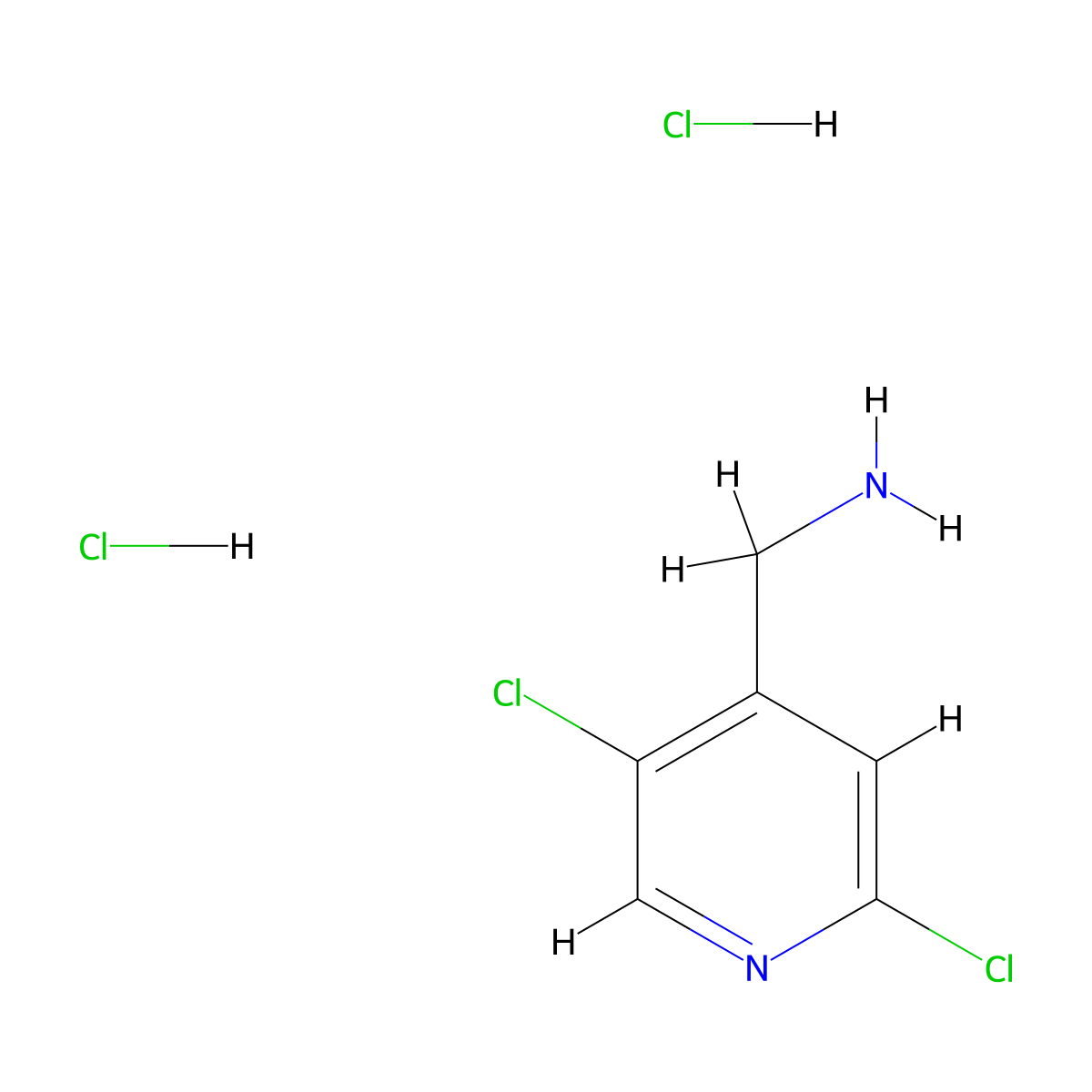 1-(2,5-Dichloropyridin-4-yl)methanamine dihydrochloride molecular structure, CAS 2624135-81-3