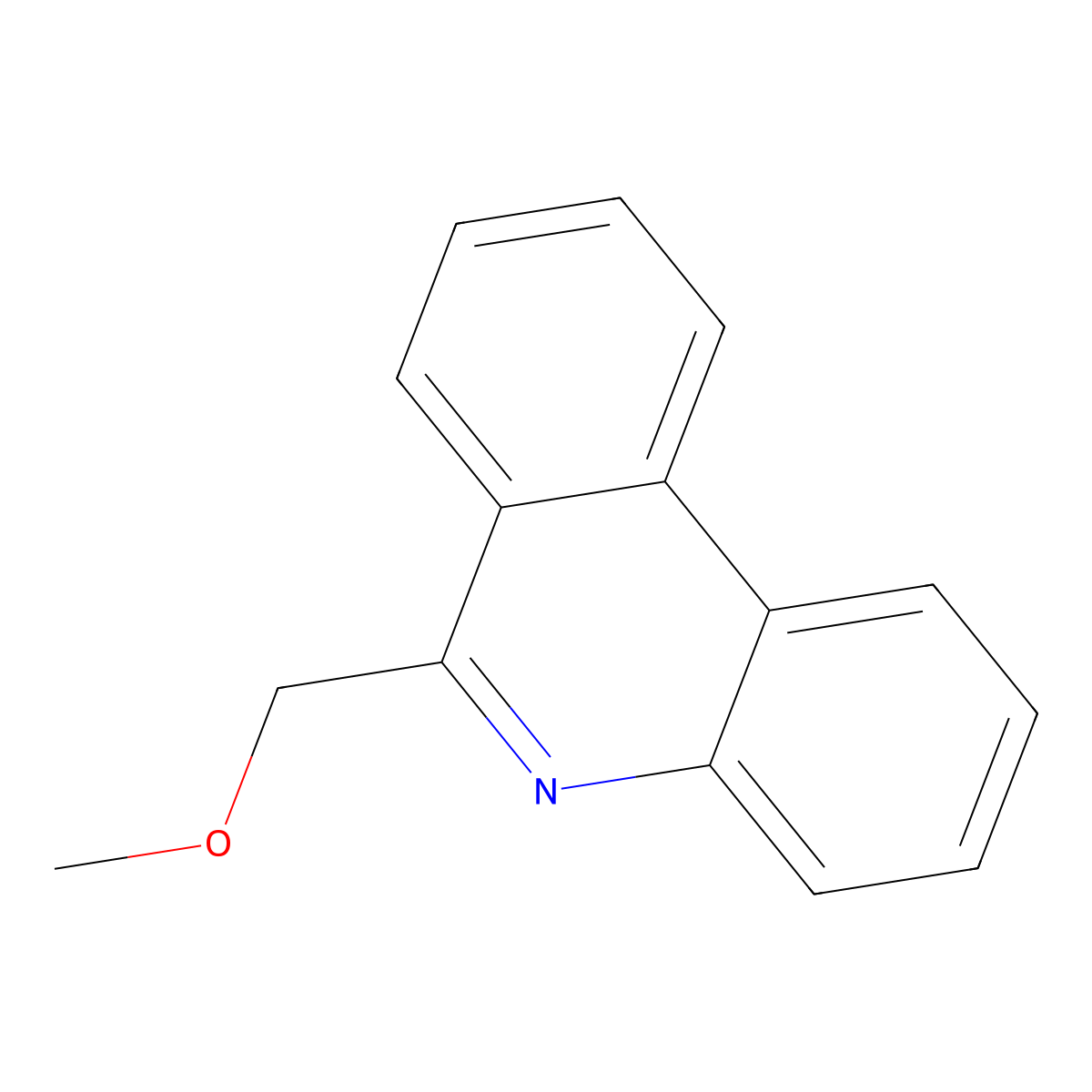 6-(Methoxymethyl)phenanthridine molecular structure, CAS 26245-03-4