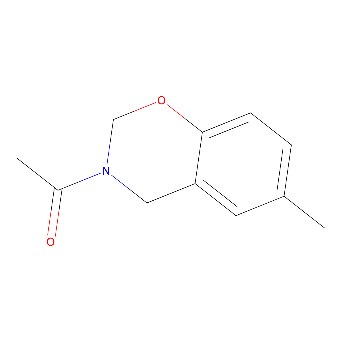 1-(6-methyl-2H-benzo[e][1,3]oxazin-3(4H)-yl)ethanone molecular structure, CAS 2625411-78-9