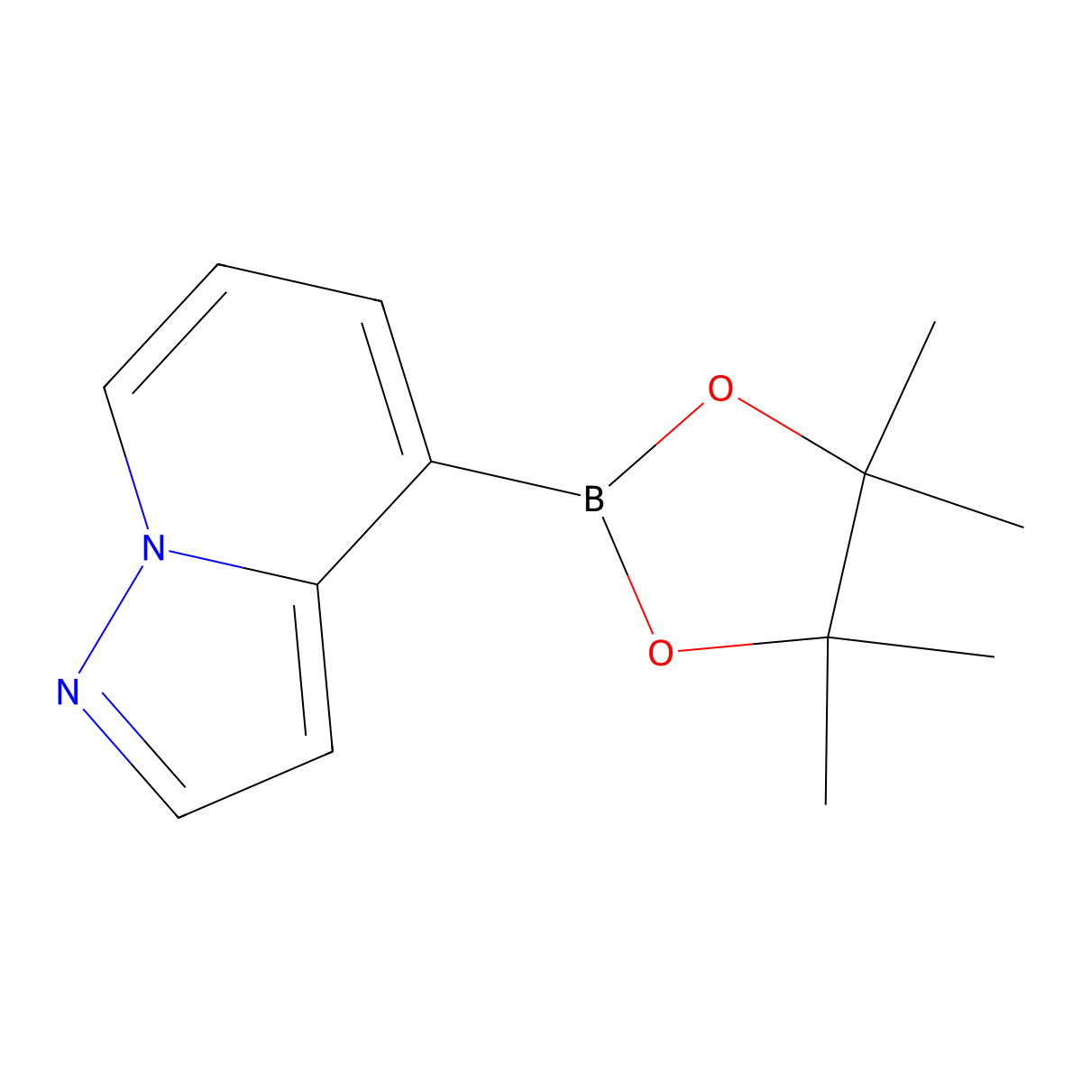 4-(4,4,5,5-Tetramethyl-1,3,2-dioxaborolan-2-yl)pyrazolo[1,5-a]pyridine molecular structure, CAS 2628351-17-5
