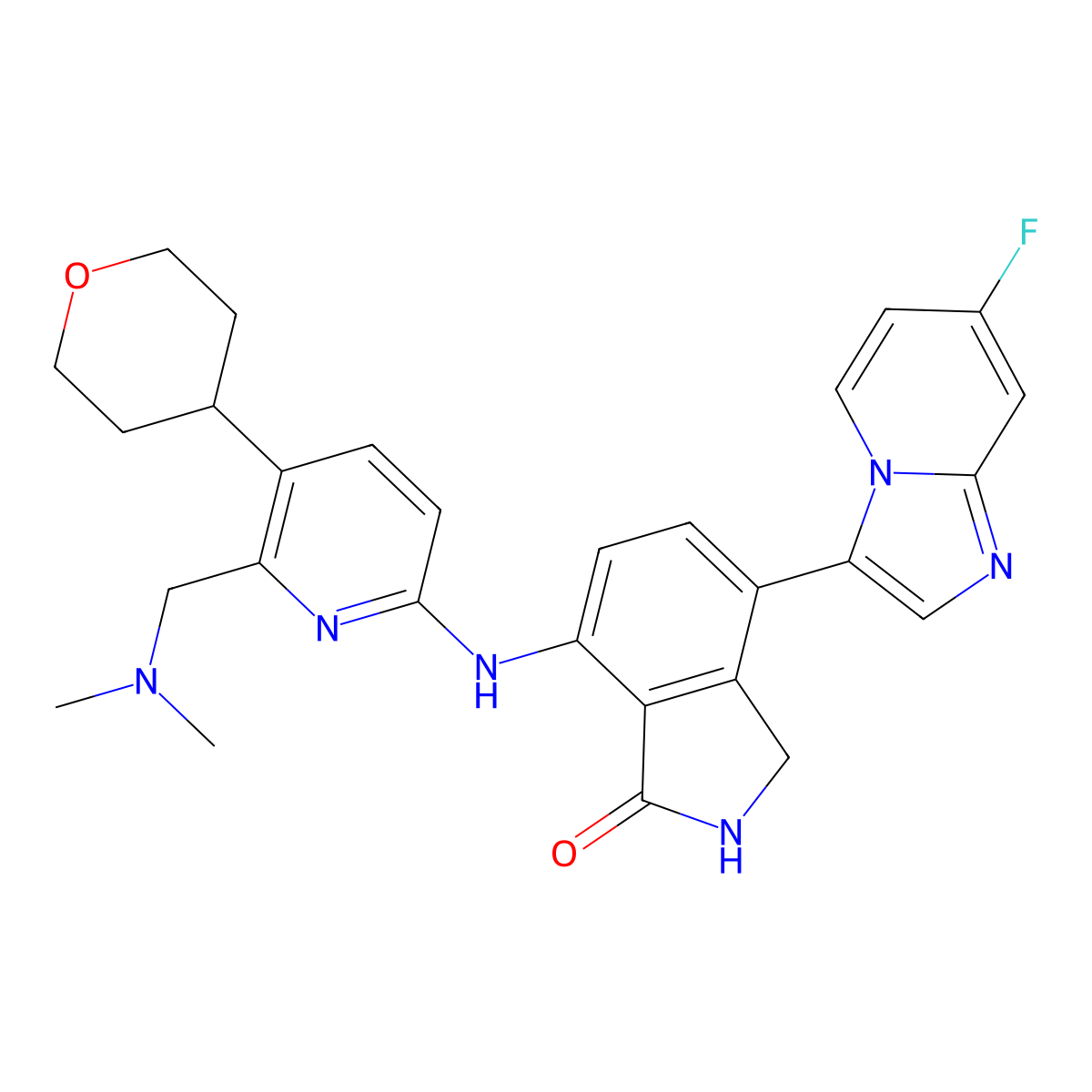 HPK1 antagonist-1 molecular structure, CAS 2628489-56-3