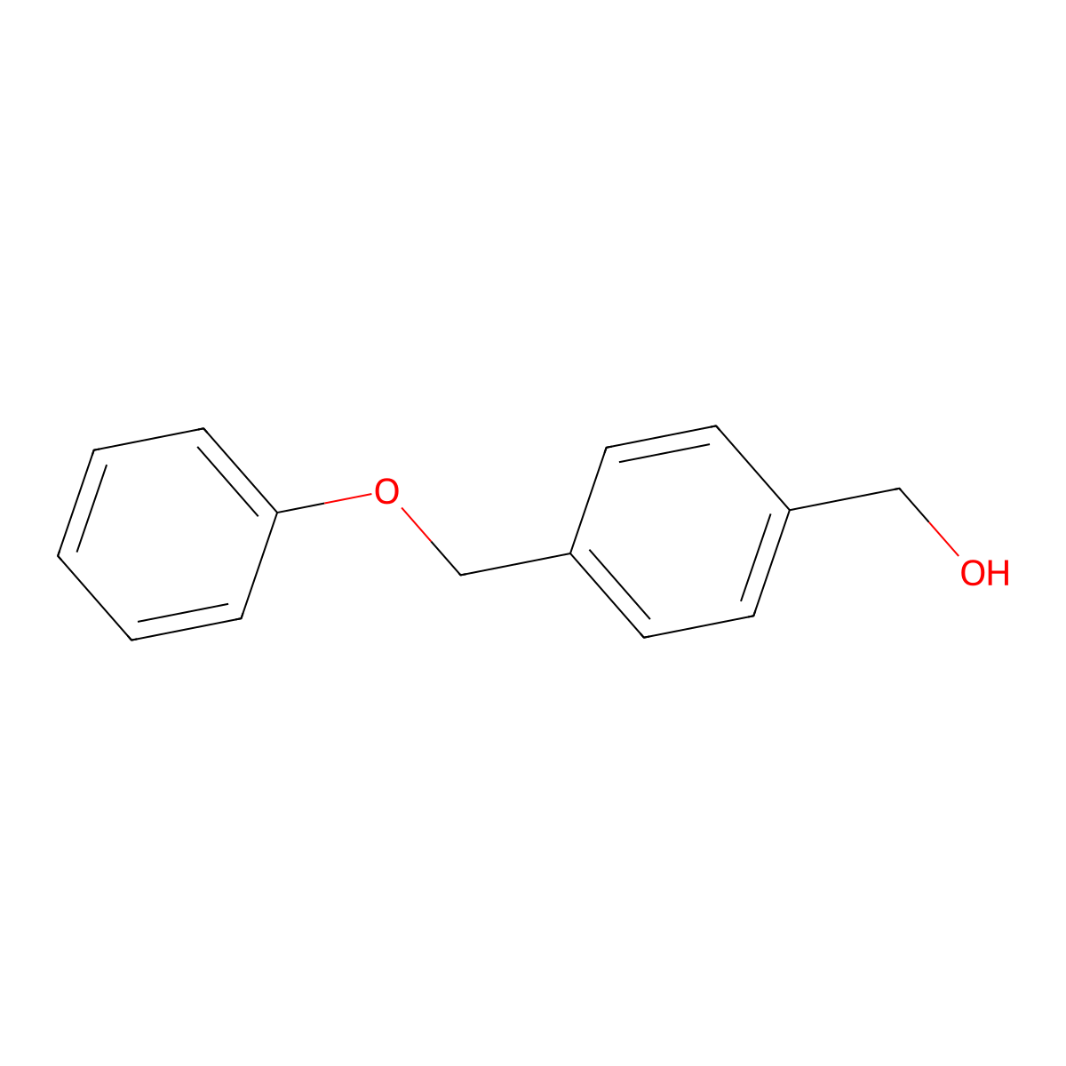 (4-(Phenoxymethyl)phenyl)methanol molecular structure, CAS 262862-97-5
