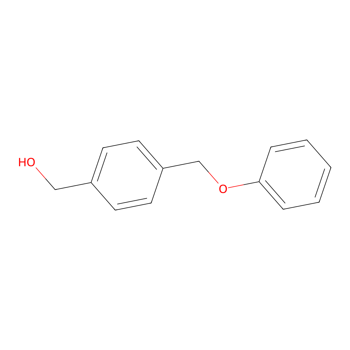 (4-(Phenoxymethyl)phenyl)methanol molecular structure, CAS 262862-97-5