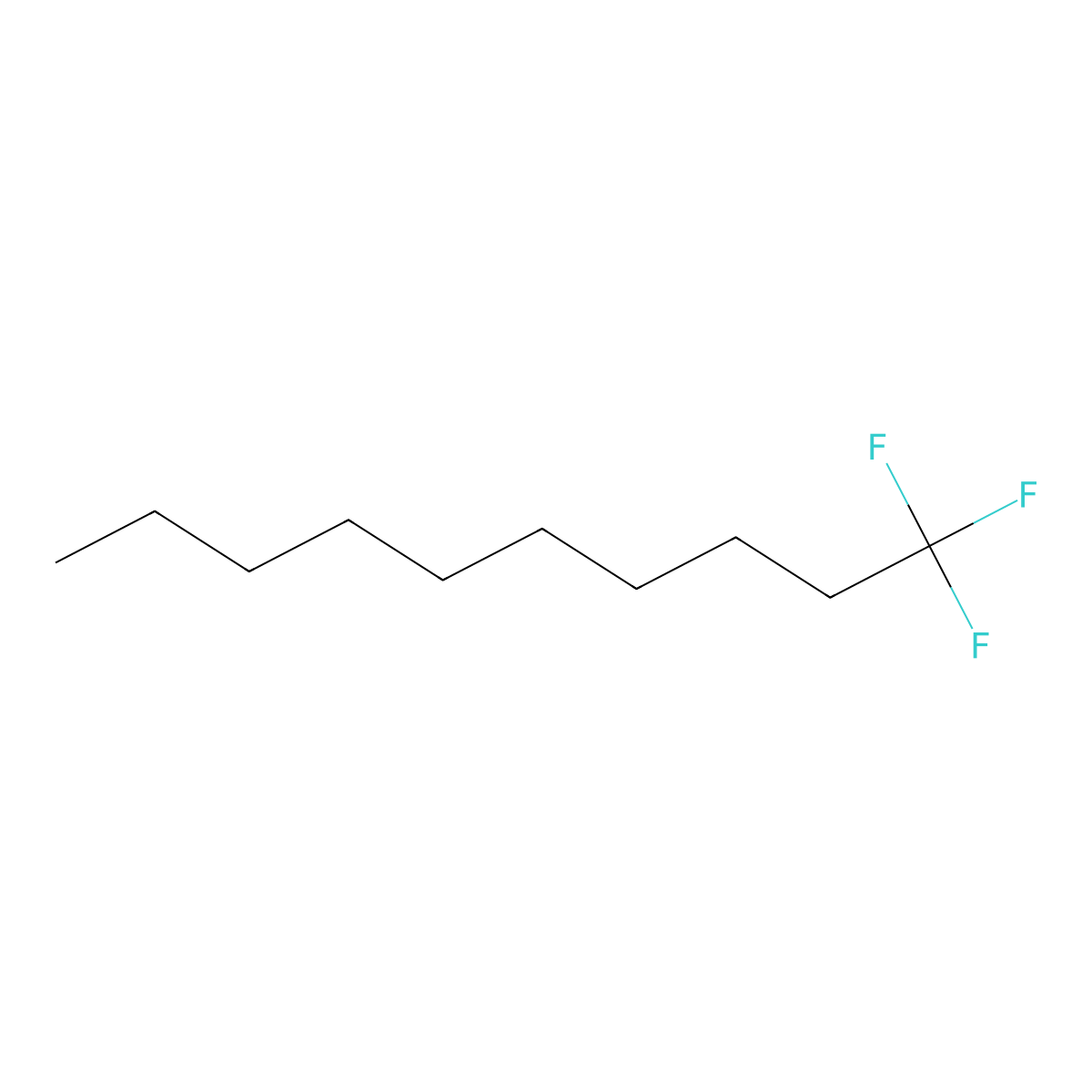 1,1,1-Trifluorodecane molecular structure, CAS 26288-16-4