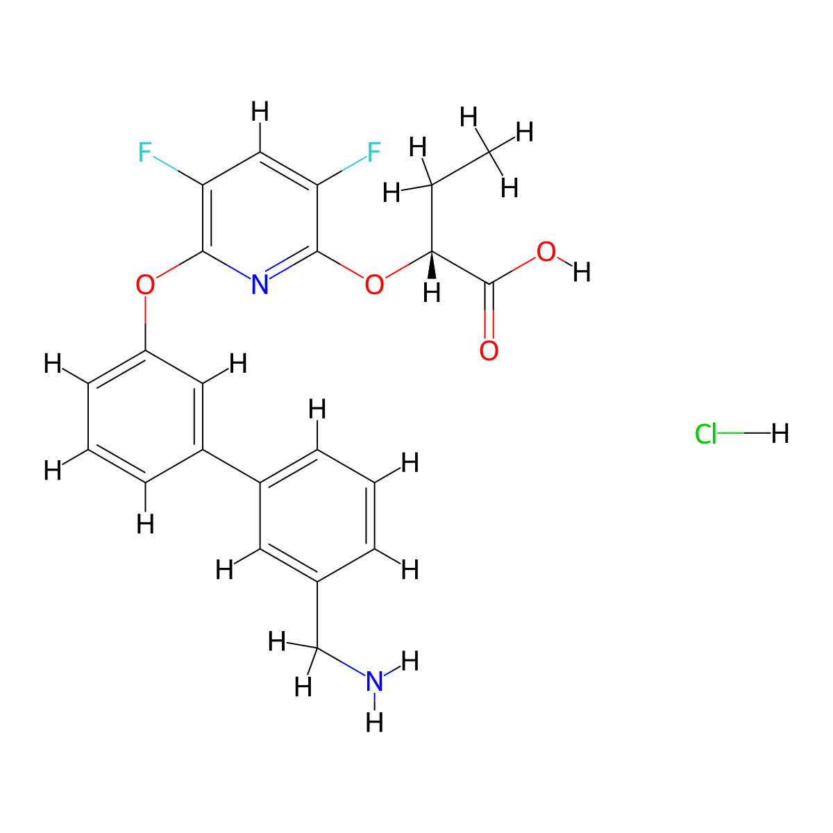 ZK824190 (hydrochloride) molecular structure, CAS 2629177-12-2