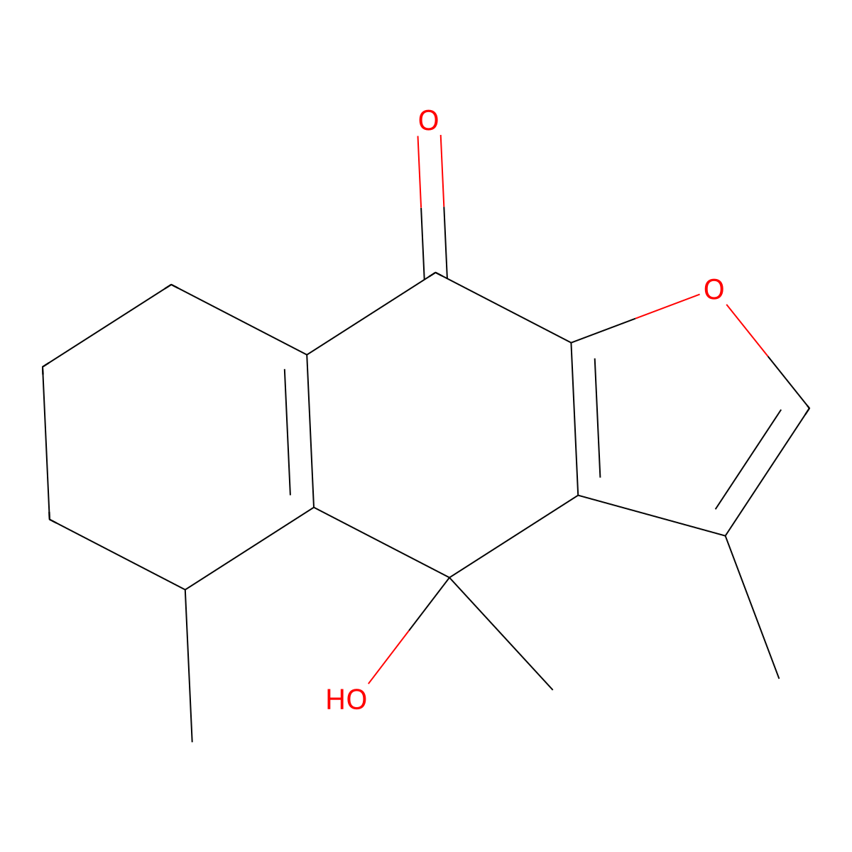Cacalone molecular structure, CAS 26294-92-8