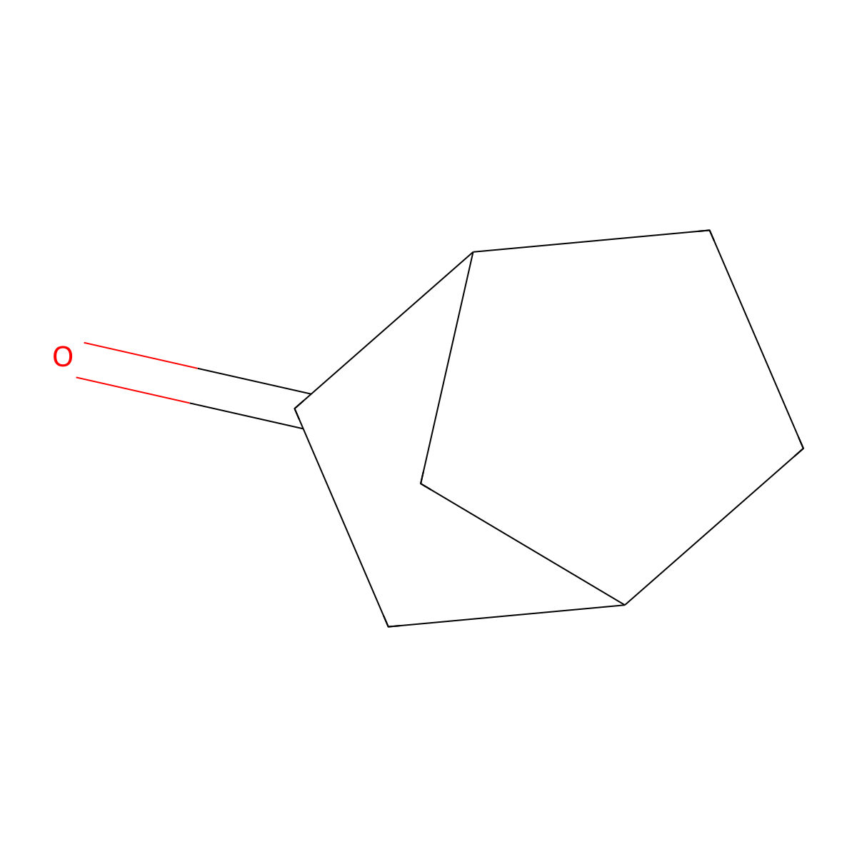 (1S,4R)-Bicyclo[2.2.1]heptan-2-one molecular structure, CAS 2630-41-3