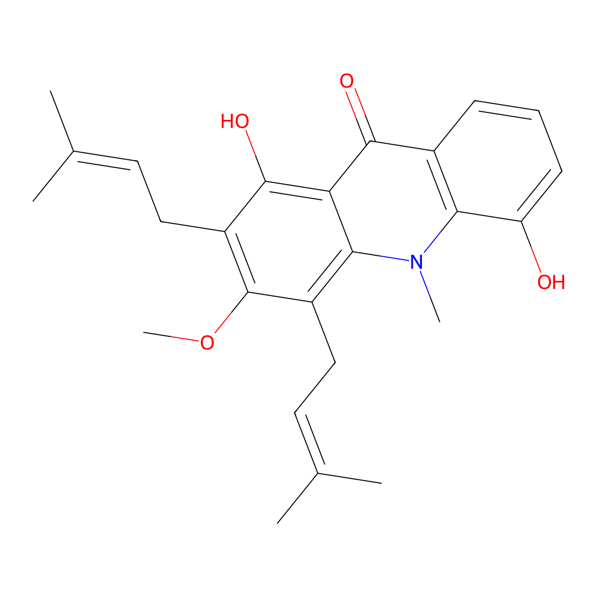 Buxifoliadine A molecular structure, CAS 263007-65-4