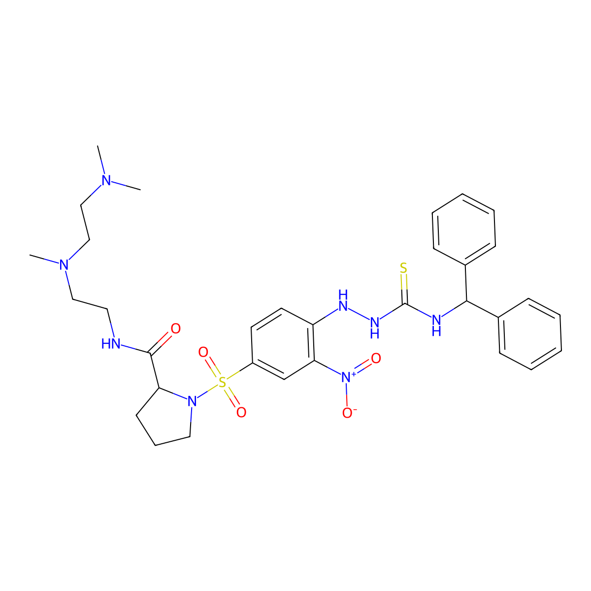 Bradyzide molecular structure, CAS 263011-13-8