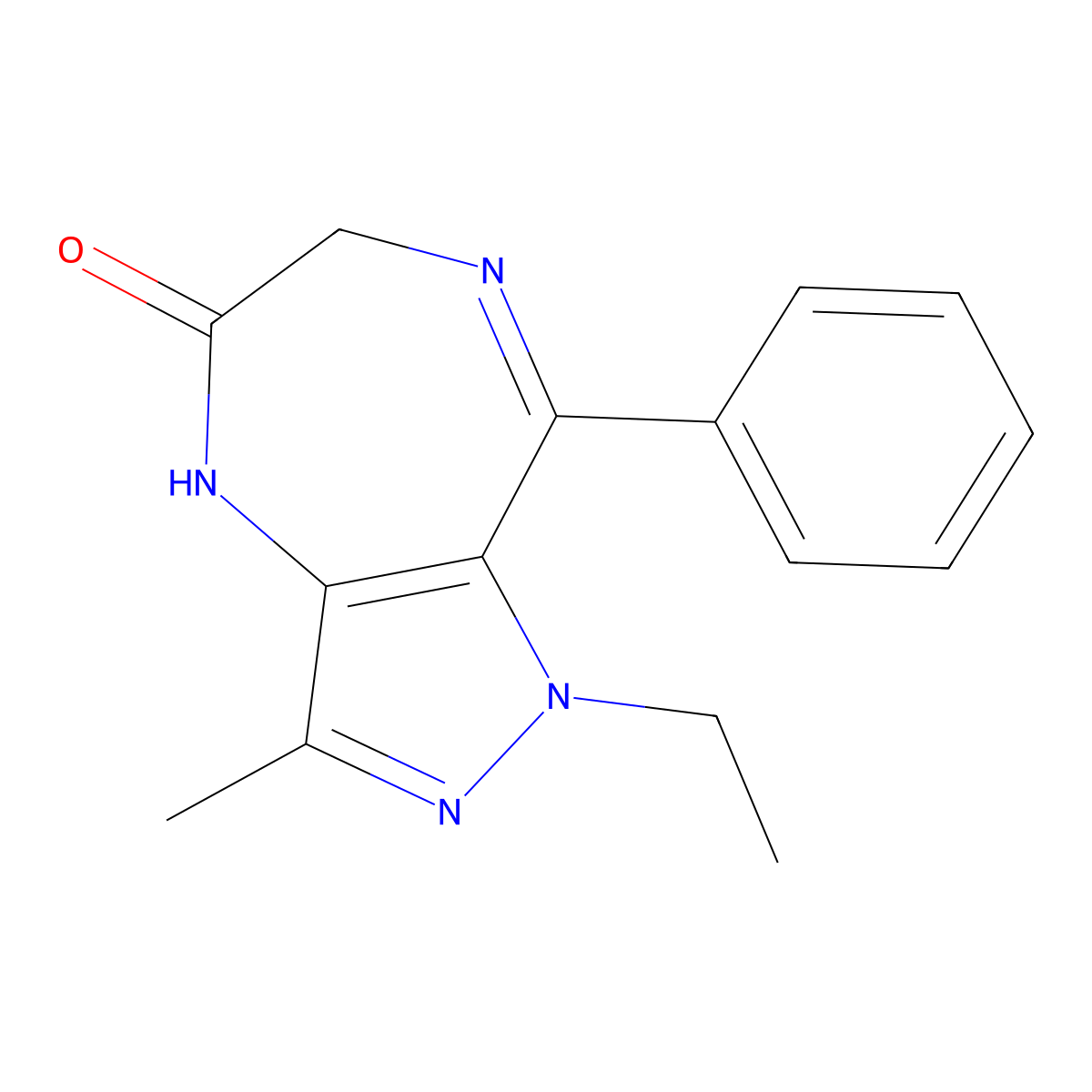 Ripazepam molecular structure, CAS 26308-28-1