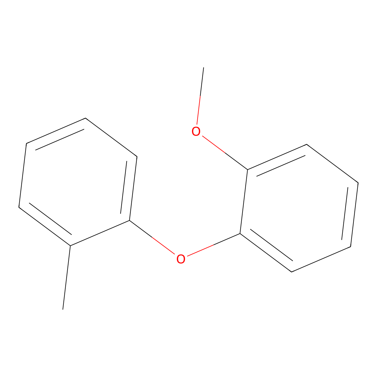 1-Methoxy-2-(o-tolyloxy)benzene molecular structure, CAS 26321-29-9