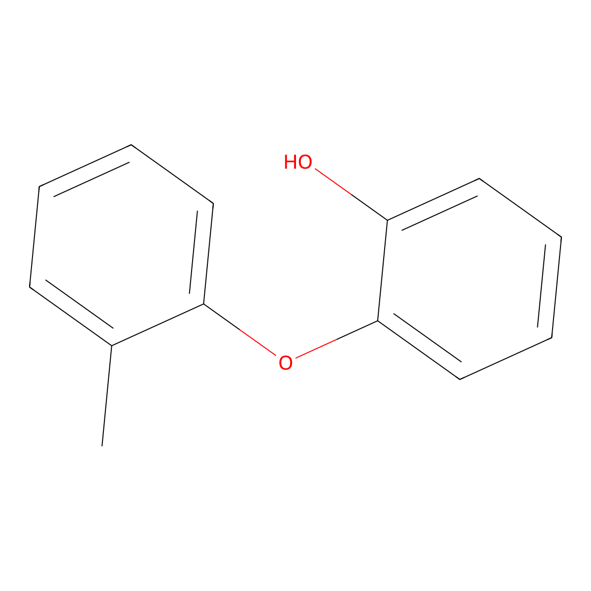 Phenol, 2-(2-methylphenoxy)- molecular structure, CAS 26321-31-3