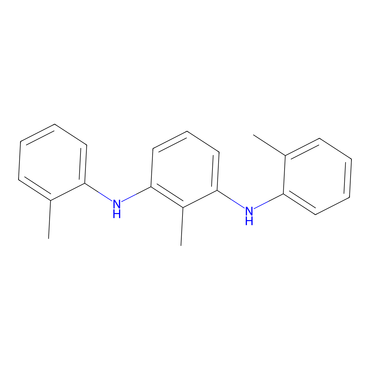 2-Methyl-n1,n3-di-o-tolylbenzene-1,3-diamine molecular structure, CAS 2632340-48-6